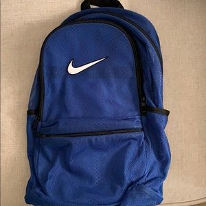 Royal Blue Nike Mesh Backpack